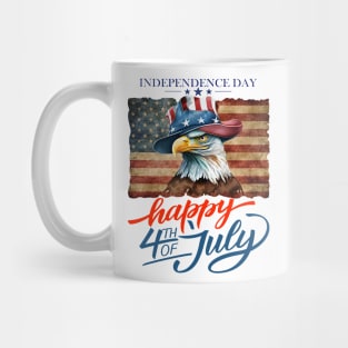 vintage - independence day america male Eagle version Mug